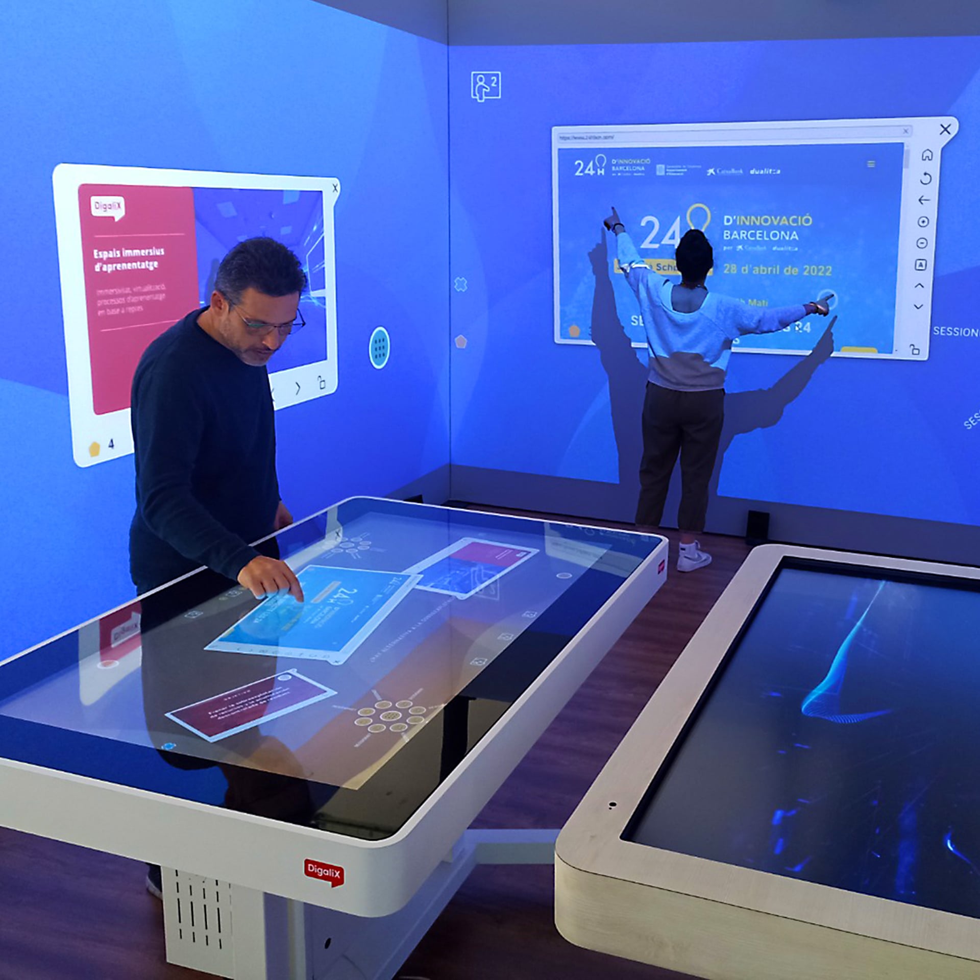 Interactive Immersive Room for business and education