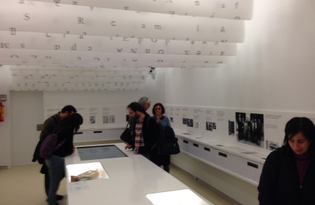 Inaguració Exposició BiblioTec. Cent anys d’estudis i professió bibliotecària. 1915 – 2015