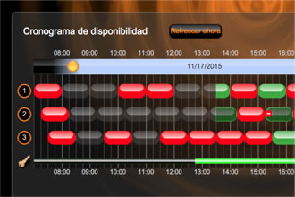 Sistemas de reservas online.