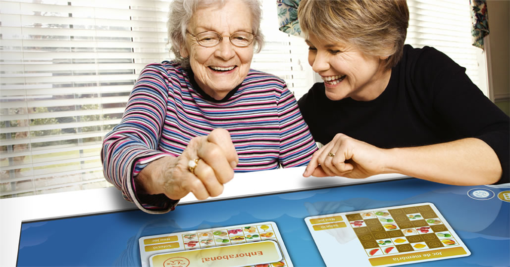More autonomy and connectivity for patients and seniors whit interactive table Xtable Multitouch