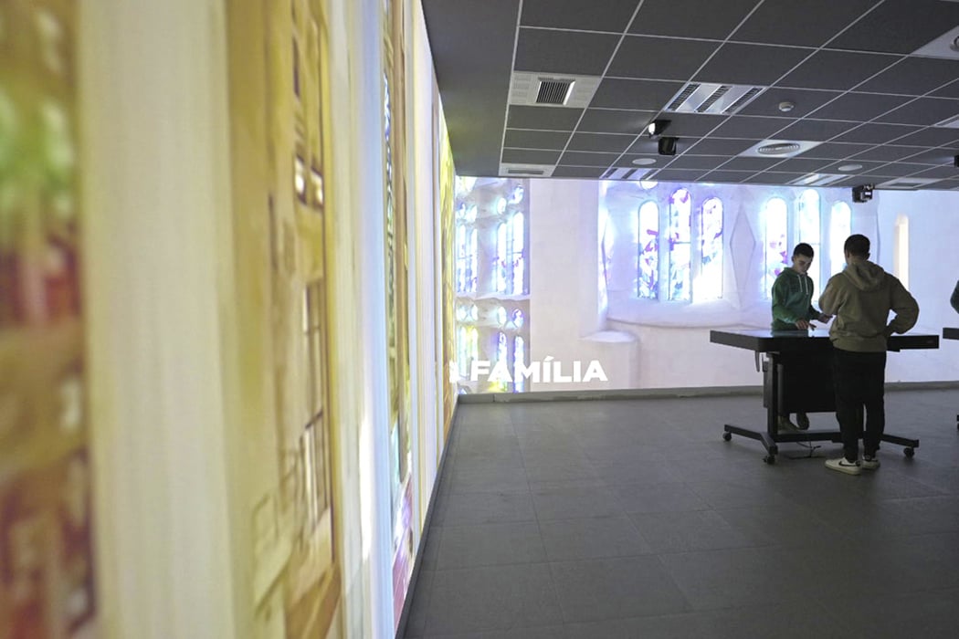 Interactive immersive rooms for the education sector