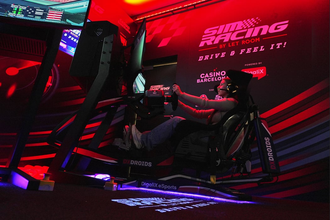 Casino Barcelona inaugura la primera sala de simracing de Barcelona.