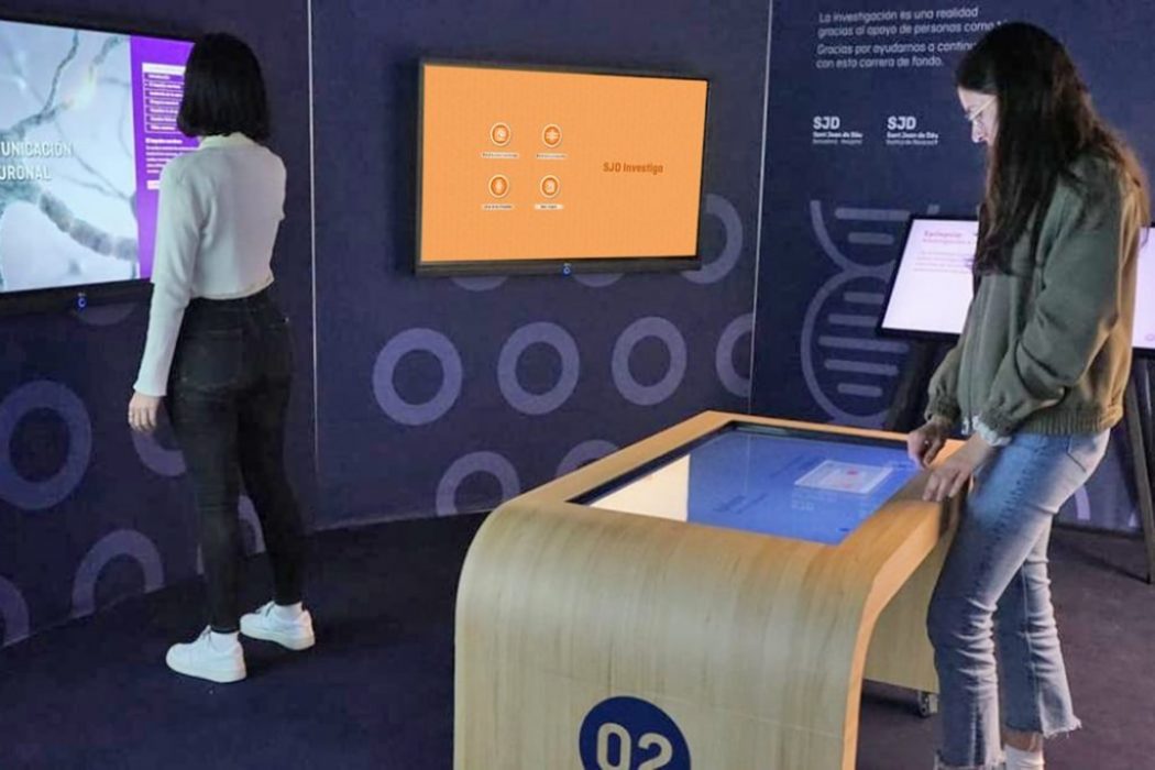 Àgora de la Ciència, l’expo interactiva immersiva de l’Hospital SJD