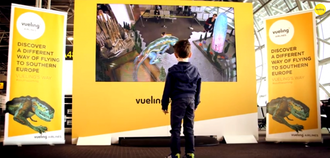 Campaña Publicitaria de Vueling Europa a cargo de Ogilvy & Mather y DigaliX en el Aeropuerto de Bruselas (Vídeo completo)