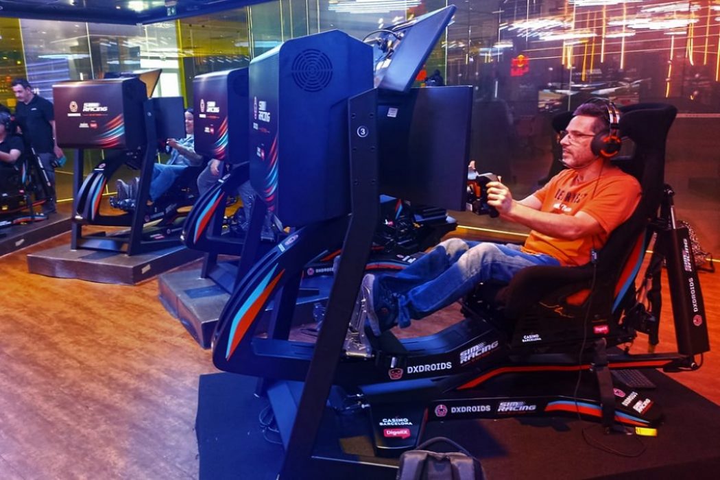 DigaliX and Casino Barcelona inaugurate the first Simracing room with professional simulators